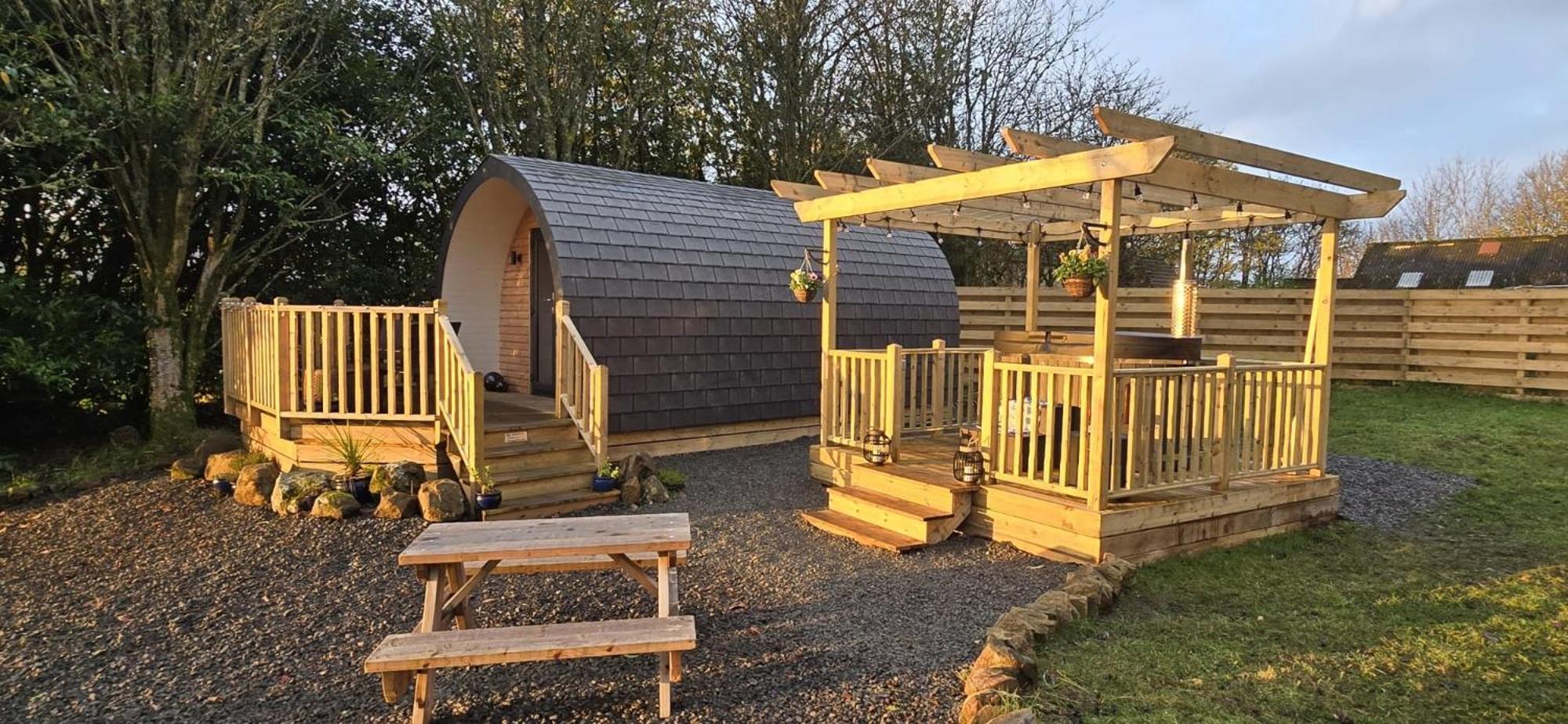 Campsie Luxury Pods With Hot Tub Ξενοδοχείο Γλασκώβη Εξωτερικό φωτογραφία